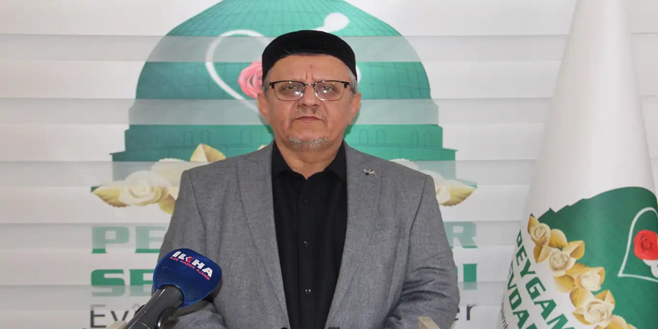 Peygamber Sevdalıları Vakfı'ndan teşekkür mesajı