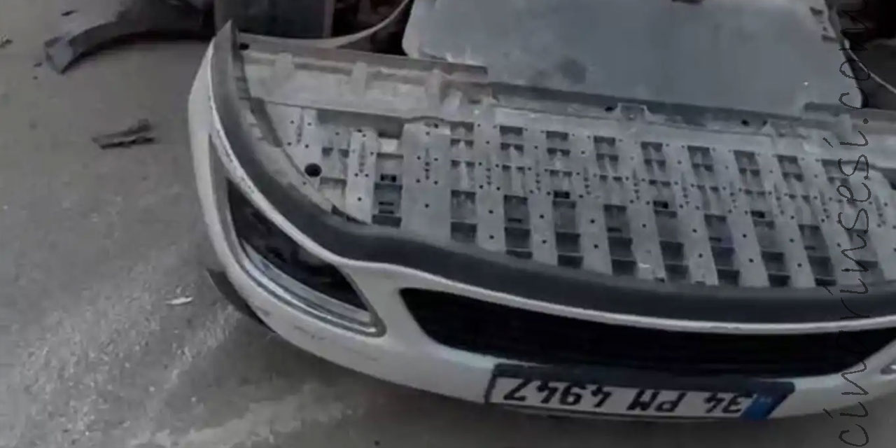 Batman'da Siirt Çevre Yolunda 2 otomobil çarpıştı
