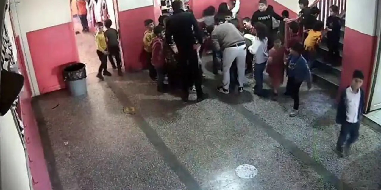 Diyarbakır Silvan Milli Egemenlik ilkokul öğrencisinin hayatını öğretmeni kurtardı