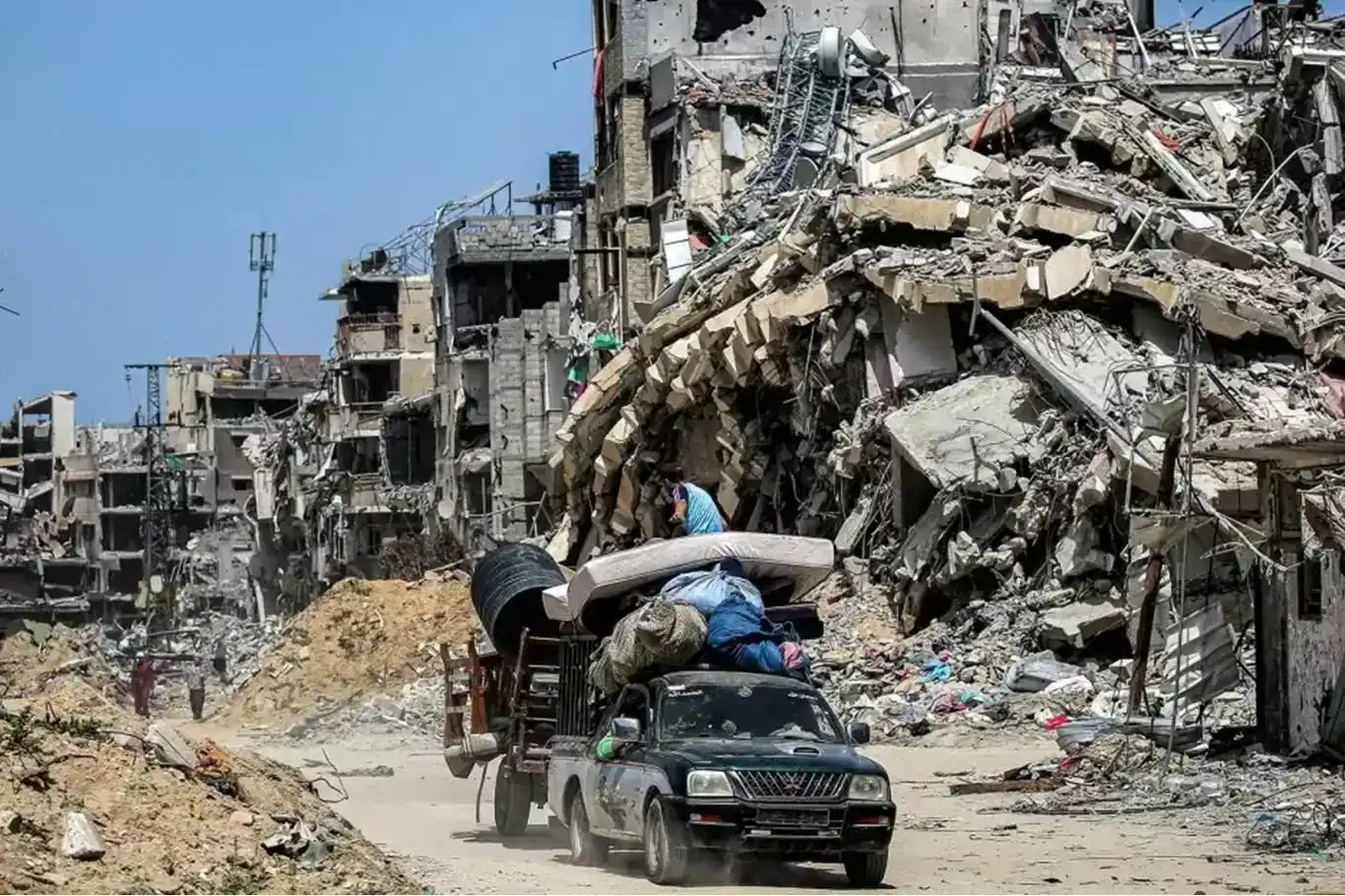 Hamas: Ger ku cîhan mesulîyetên xwe negire ser xwe, Xezze dê dîsa rastî xelayê bê