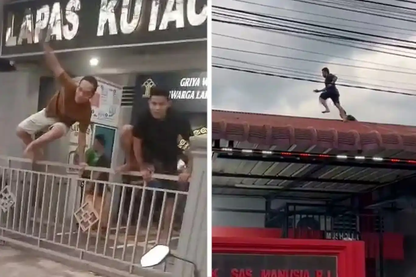 Li Endonezyayê mehkûm ji hefsê fîrar kirin