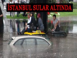 İstanbul sular altında