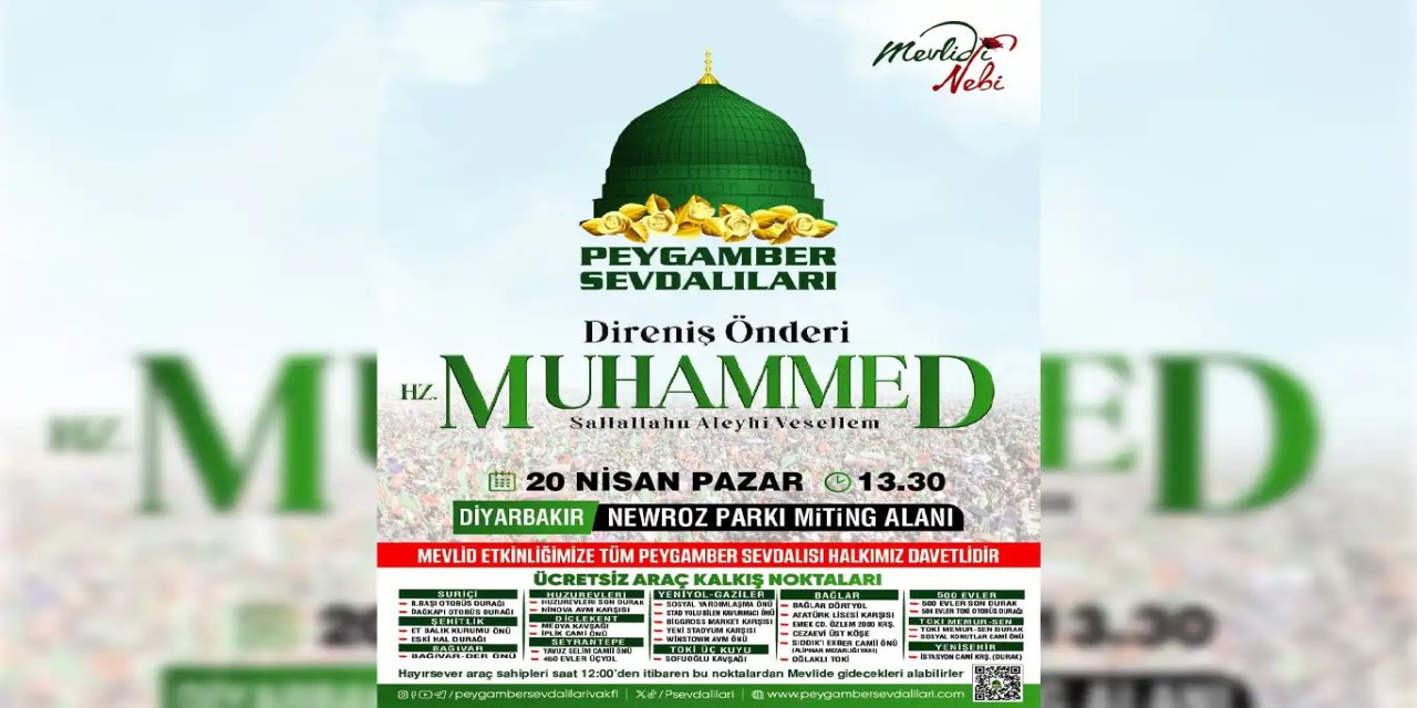Diyarbakır Mevlid-i Nebi etkinliğine hazırlanıyor