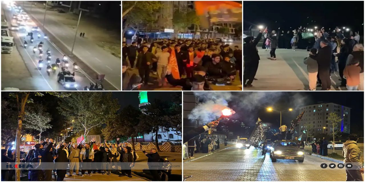 Gazze için yürekler bir attı: Batman halkı direnişe selam gönderdi