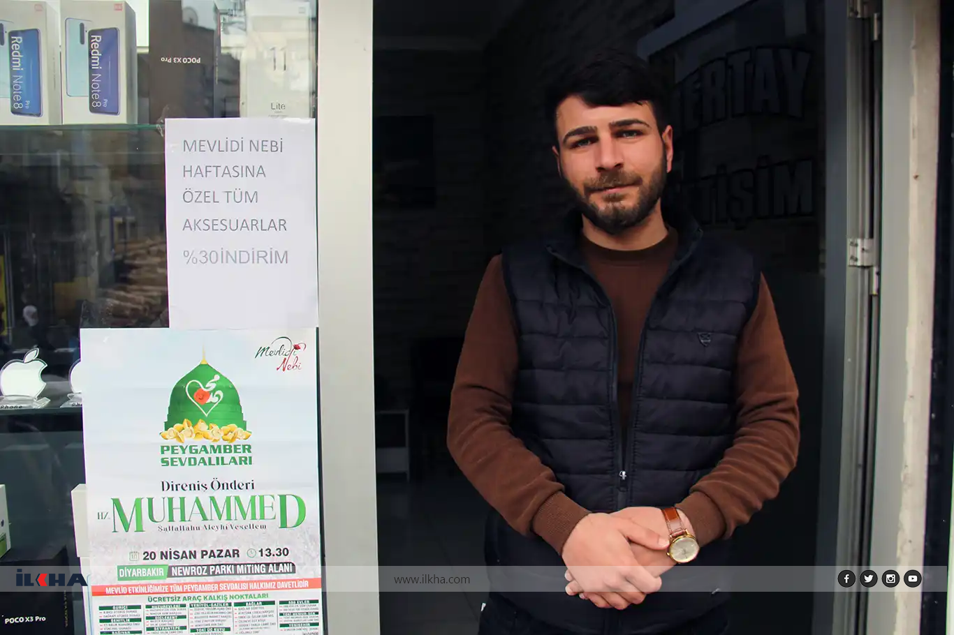 Dikandarên Rezan bi minasebeta Mewlûda Nebî kampanya dan destpêkirin