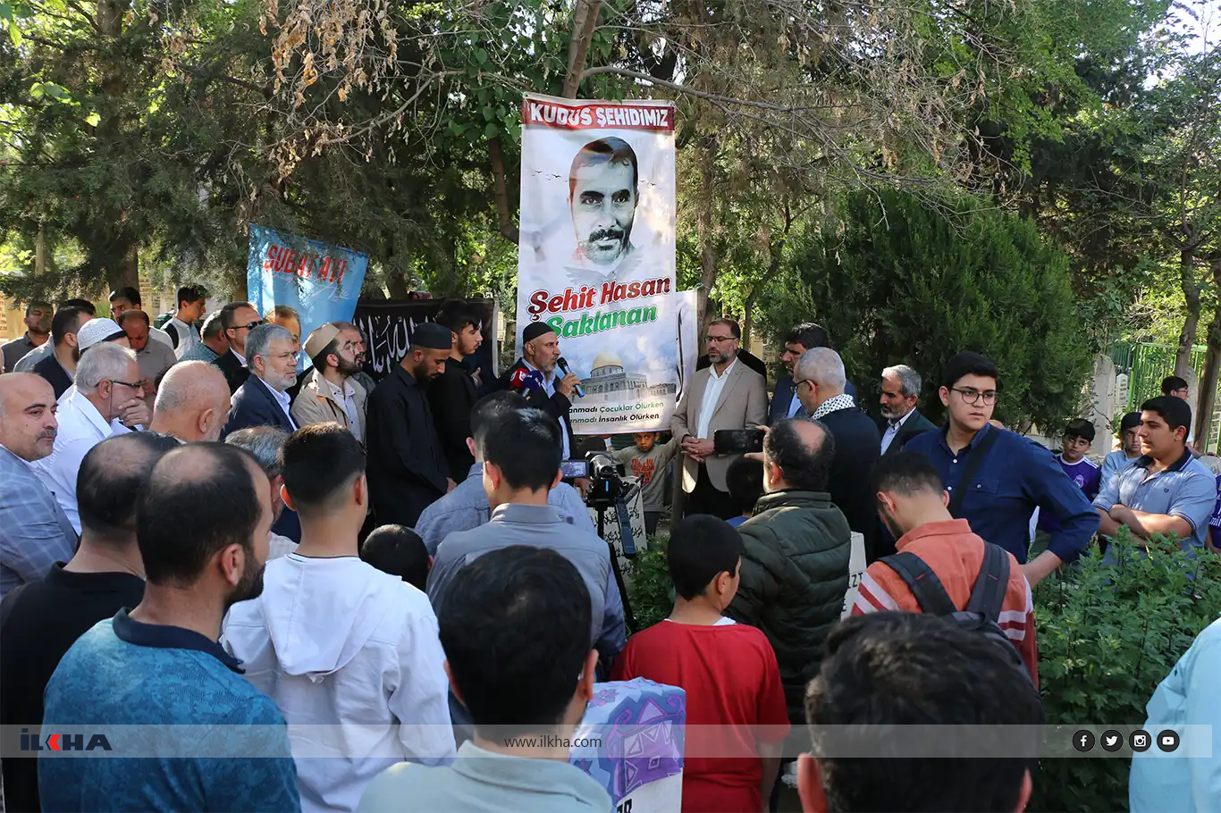 Şehîd Hasan Saklanan li ser gora xwe hat bibîranîn