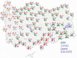 Türkiye'nin Büyük Bir Bölümünde Yağış Görülecek