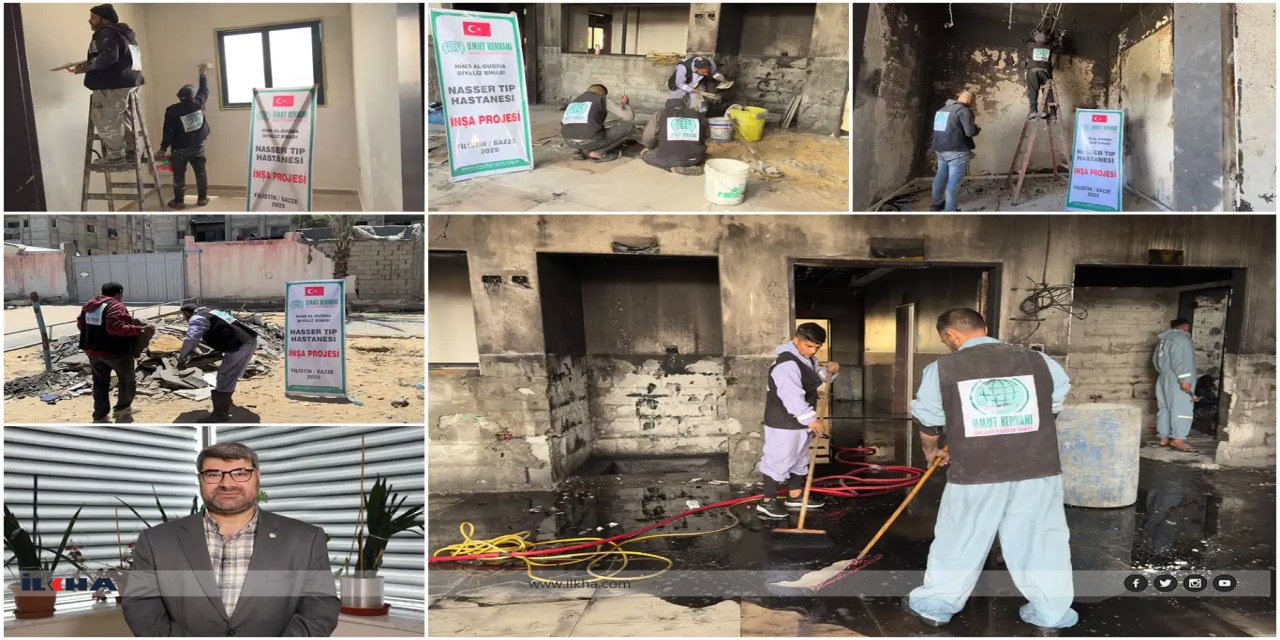 Karwana Hêviyê li Xezzeyê dest bi çêkirina navenda diyalîzê dike