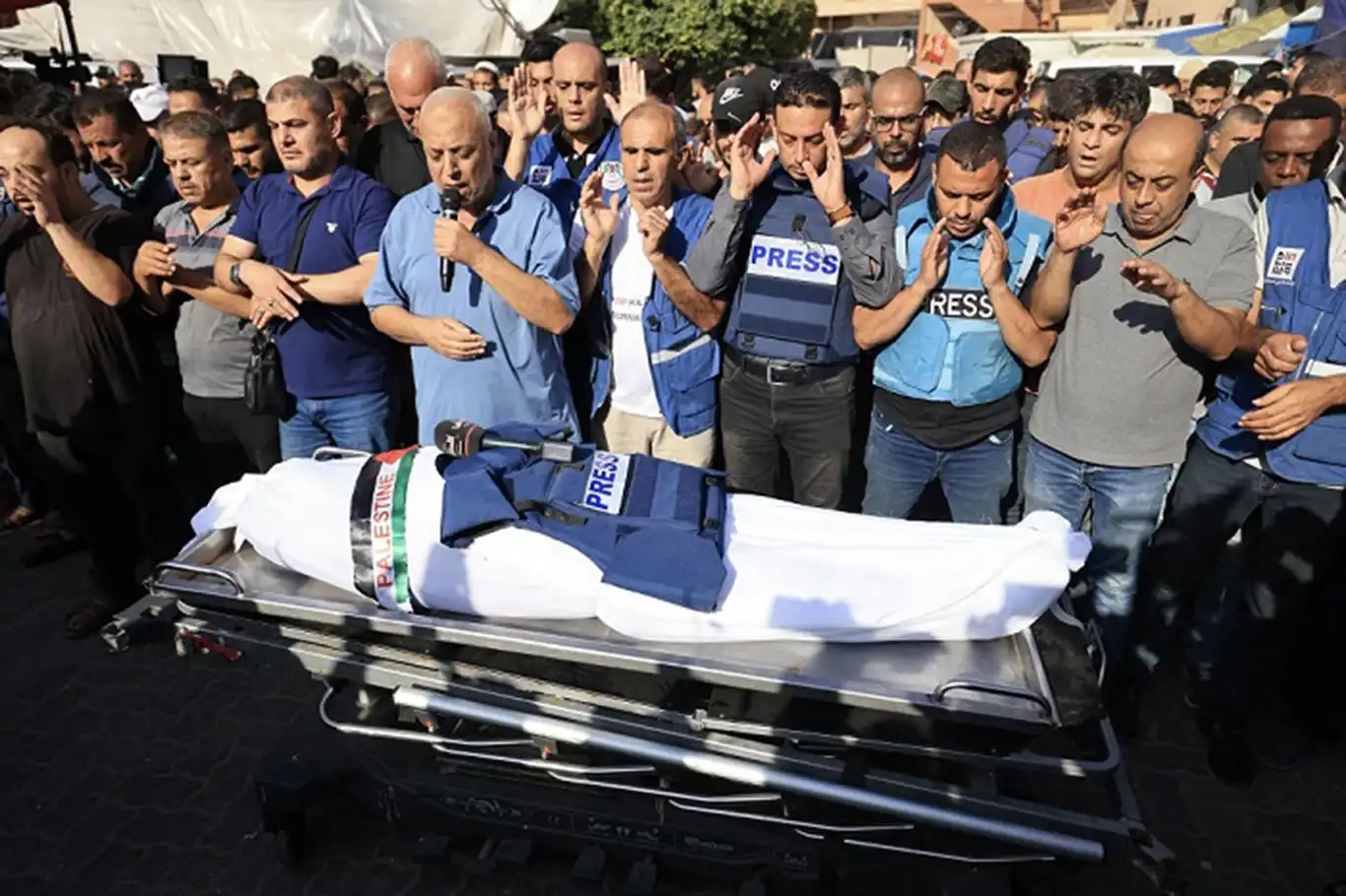 Gazze'de basın tarihinin en büyük katliamı: 210 gazeteci katledildi