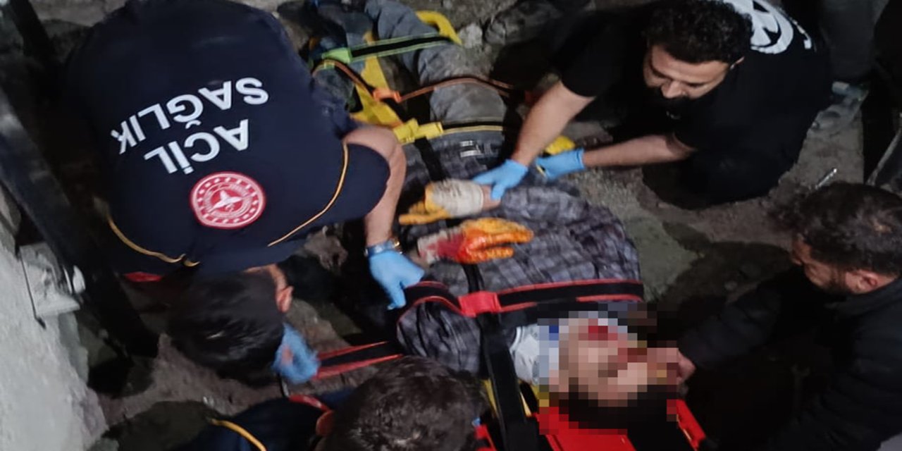 Batman'da 6'ncı kattan düşen asansör ustası ağır yaralandı