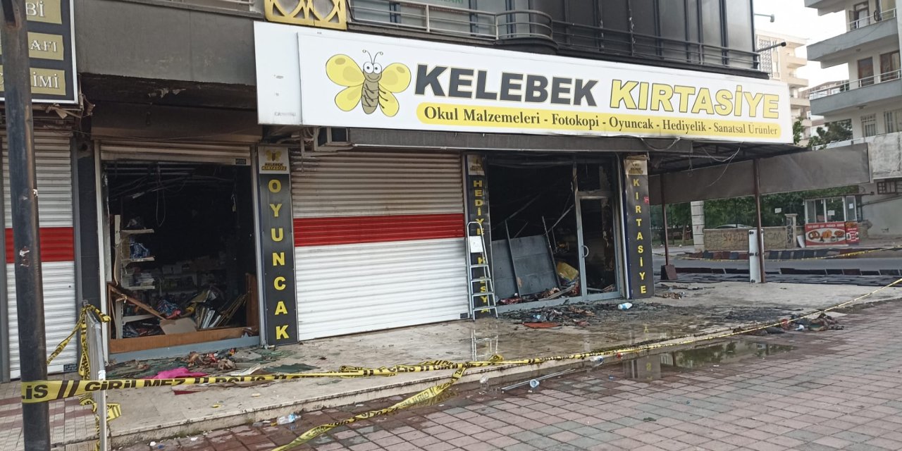 Li Diyarbekirê di dikkana kirtasîyê de şewat derket