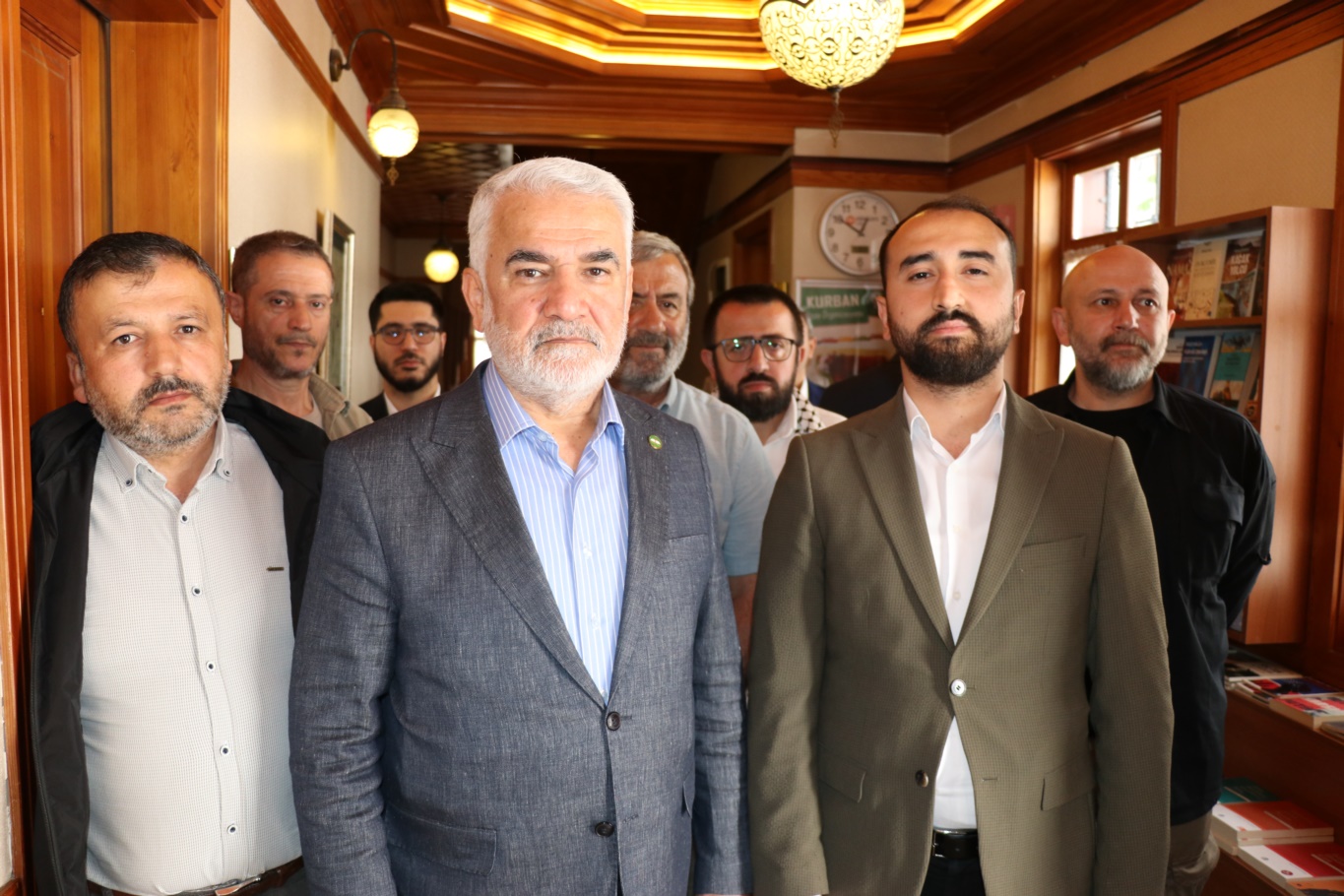 HÜDA PAR Genel Başkanı Zekeriya Yapıcıoğlu'ndan ANFİDAP'a ziyaret