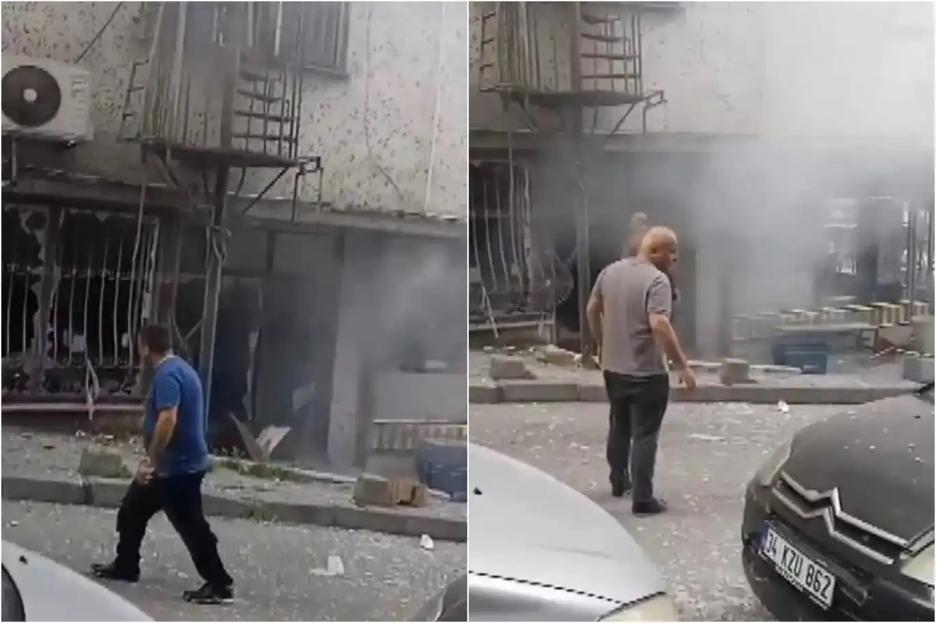 Li Stenbolê teqîn: Hinek dikan û wesayît zirar dîtin