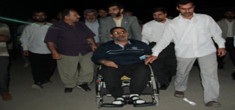 Fikret Bayram tekbirlerle karşılandı