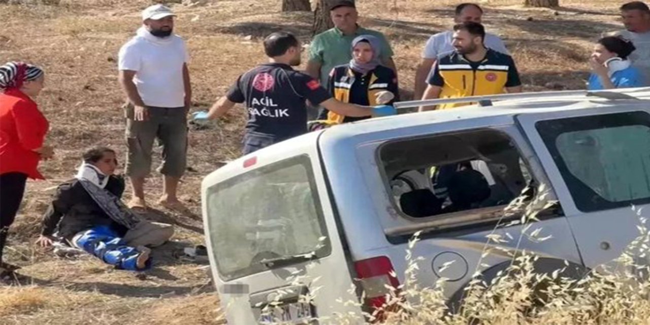 Şanlıurfa’nın Halfeti ilçesinde bir aracın devrilmesi sonucu 6 kişi yaralandı