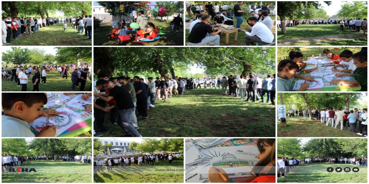 Davet ve Gençlik Hareketi Diyarbakır'da bayramlaşma etkinliğinde buluştu