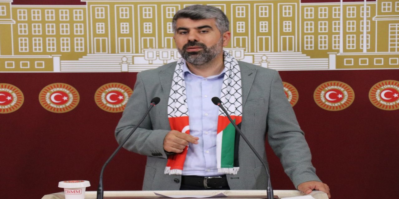 HÜDA PAR Milletvekili Faruk Dinç: Yardım filolarının güvenliği savaş gemileriyle sağlanmalı