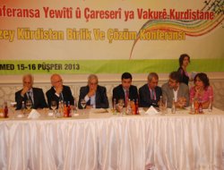 "Kürt Konferansı Kürt ve Kurdistan ekseninde olmalı"
