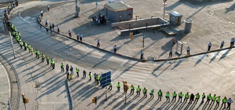 Taksim meydanı kapatıldı!
