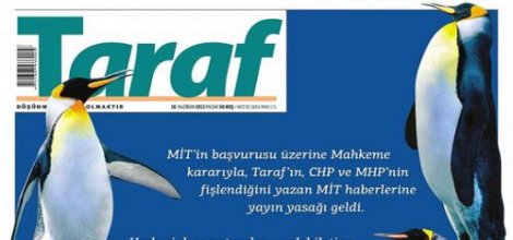 Taraf'tan MİT'e Penguen Manşeti