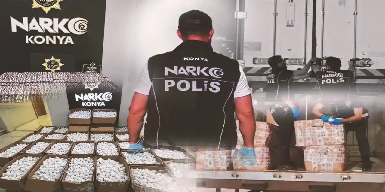 Li Qonyayê operasyona tiryakê: Bi sedhezaran heb hatin bidestxistin