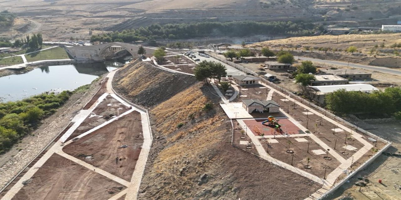 Malabadi mesire alanı açılışa hazırlanıyor