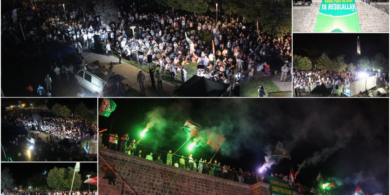 Diyarbakır'da Mevlid-i Nebi coşkusu