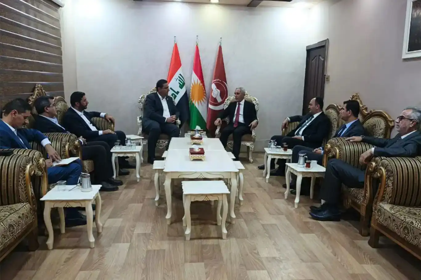 Parlamenterê HUDA PARê Serkan Ramanli, li Kurdistana Başûr zîyaretan pêk anît