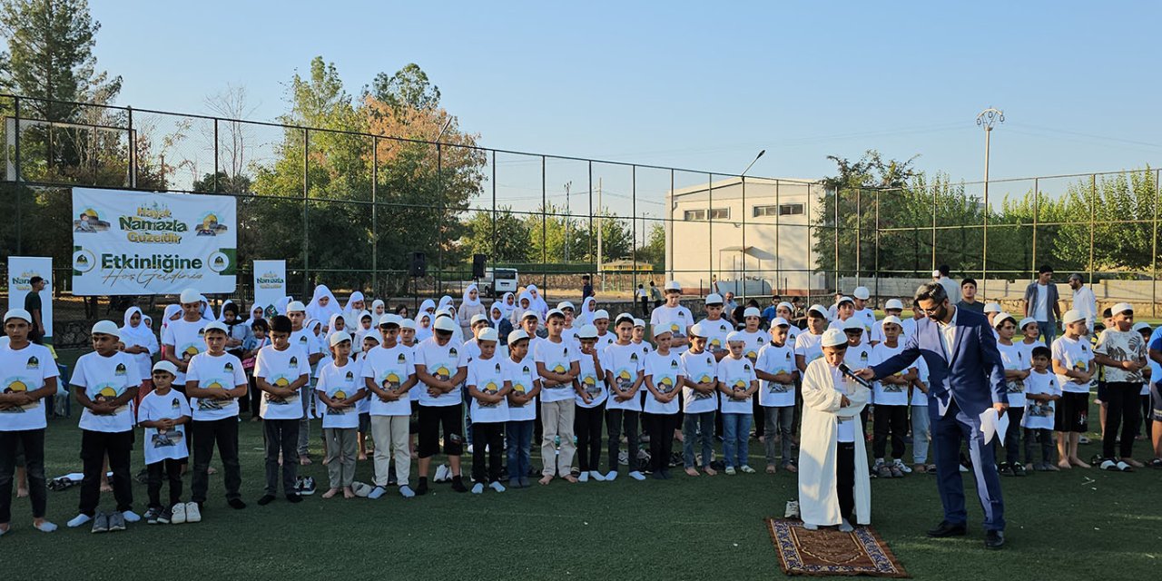 Batman Balpınar'da Çocukların namaz etkinliği büyük ilgi gördü