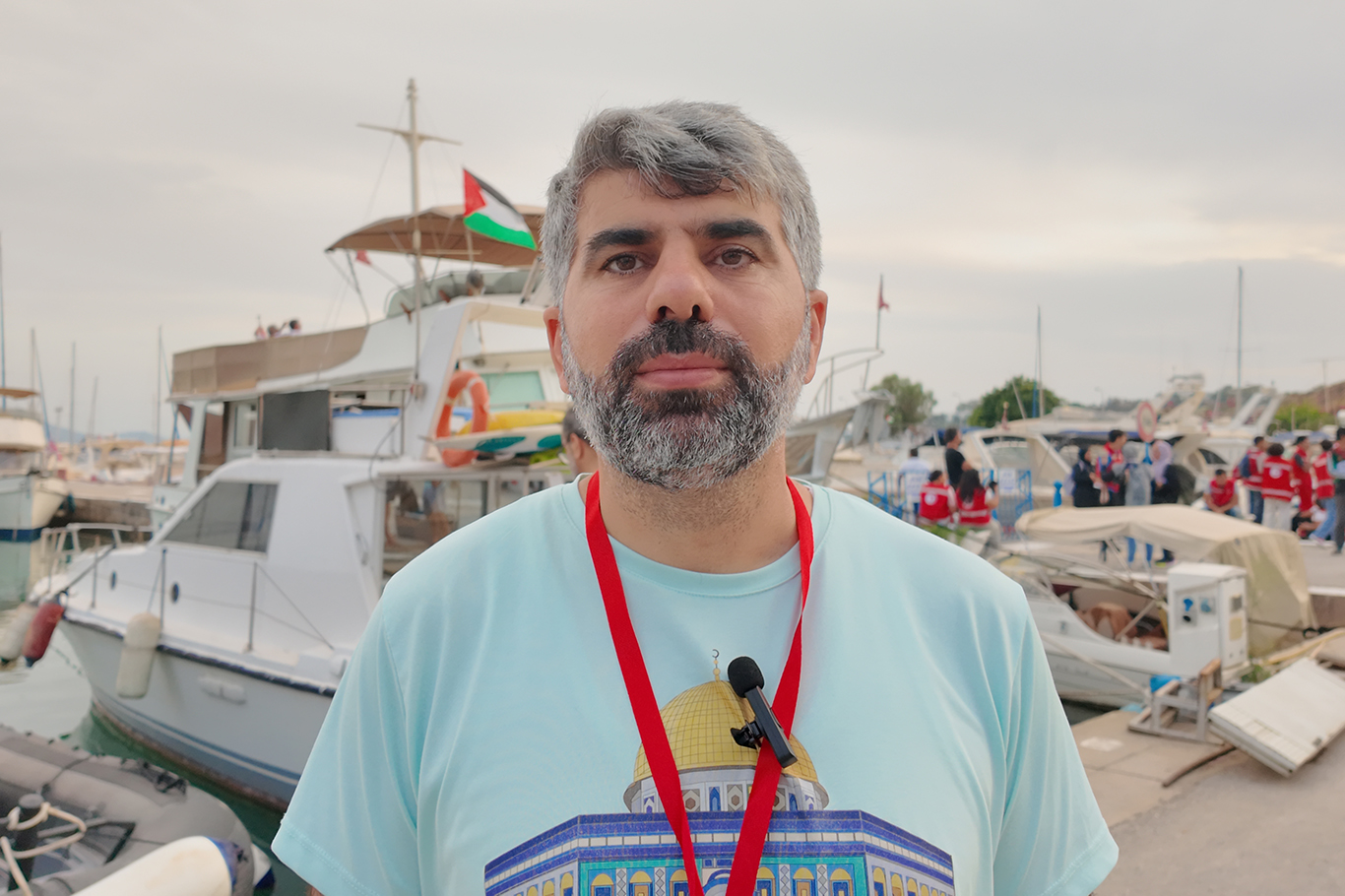 HÜDA PAR Milletvekili Faruk Dinç: Vicdanlarımız bizleri denizlere döktü inşallah Gazze'deki ablukayı kıracağız!