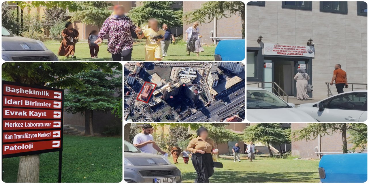 Diyarbakır Kadın Doğum Hastanesinde laboratuvar ayıbı mahremiyet bırakmadı