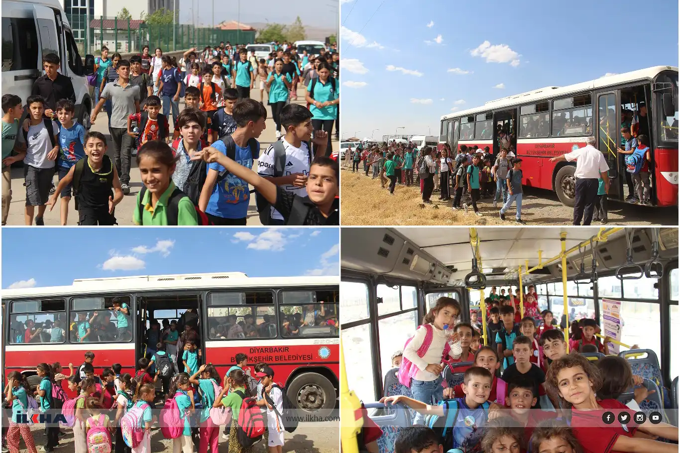 Li Diyarbekirê krîza serwîsê mezin dibe, dê û bav: Em zarokên xwe naşînin dibistanê!