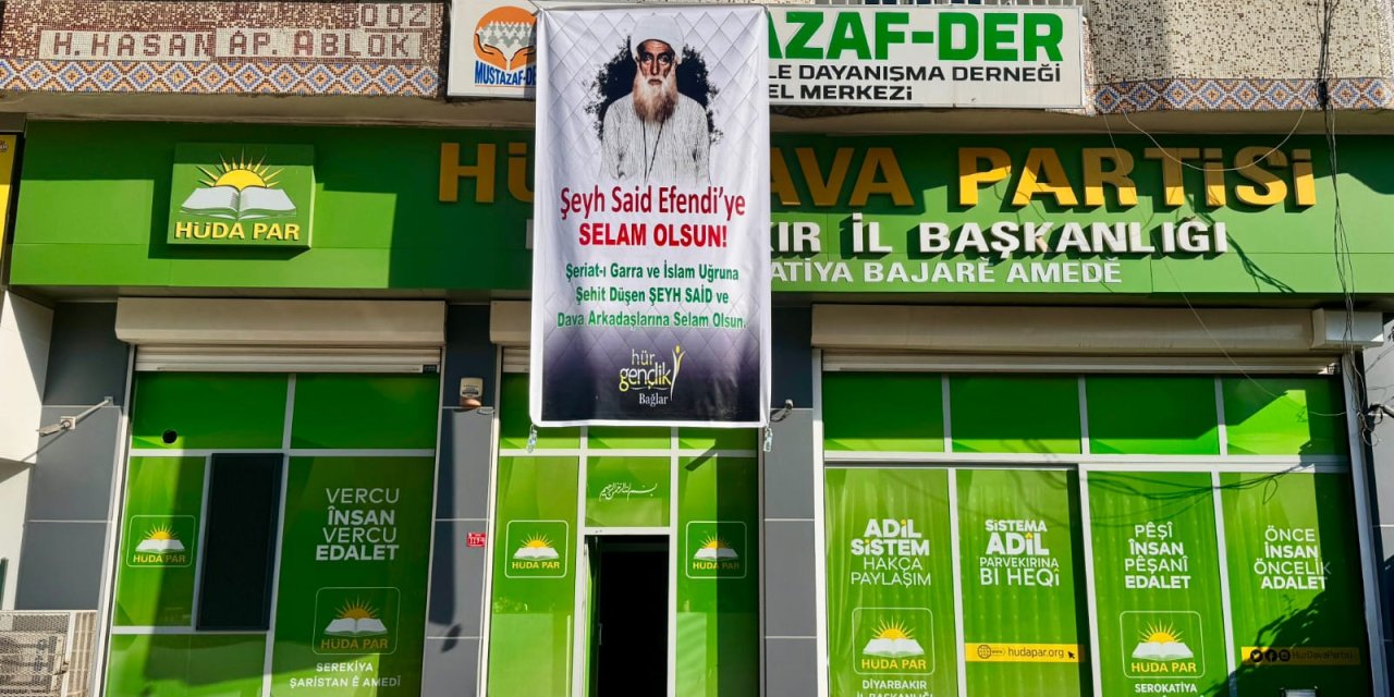 HÜDA PAR'dan 'Peygamber Efendimiz'in hadisine ve Şeyh Said Efendi’nin aziz hatırasına yönelik çirkin ifadelere sert tepki