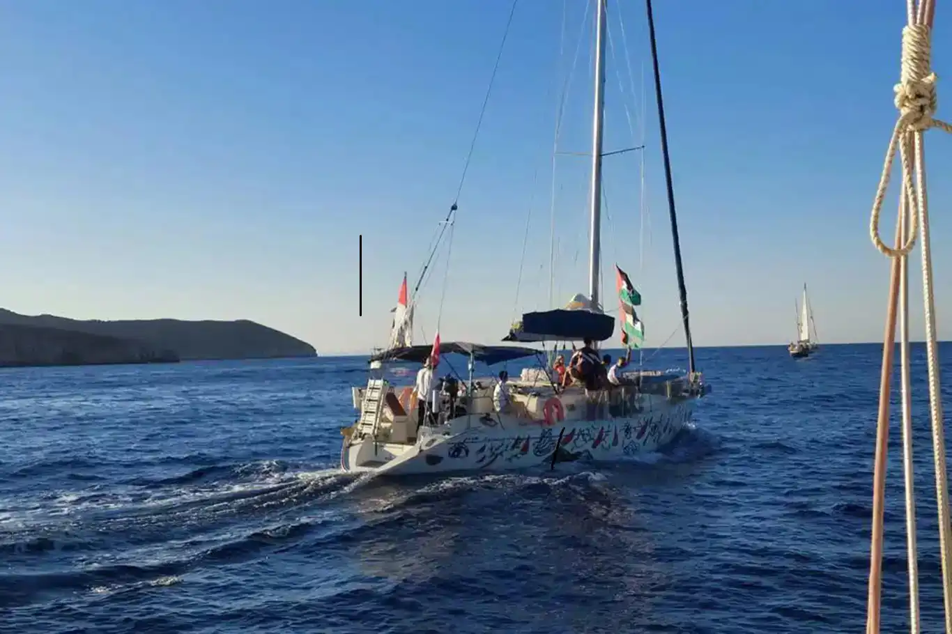 10 keştiyên din jî ji Îtalyayê ber bi Xezzeyê ve bi rê ketin