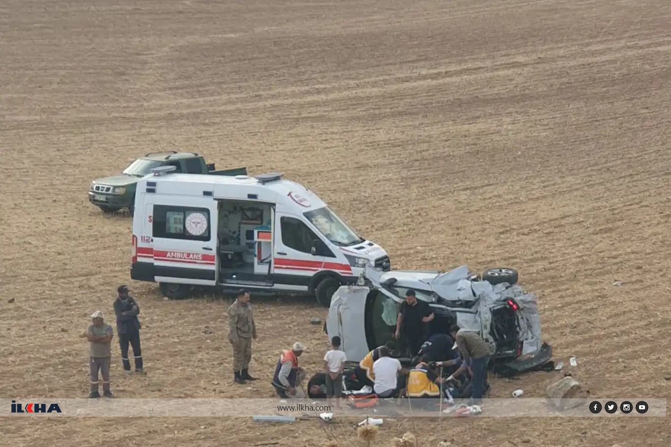 Li Çinarê qeza: 1 mirî, 3 giran birîndar