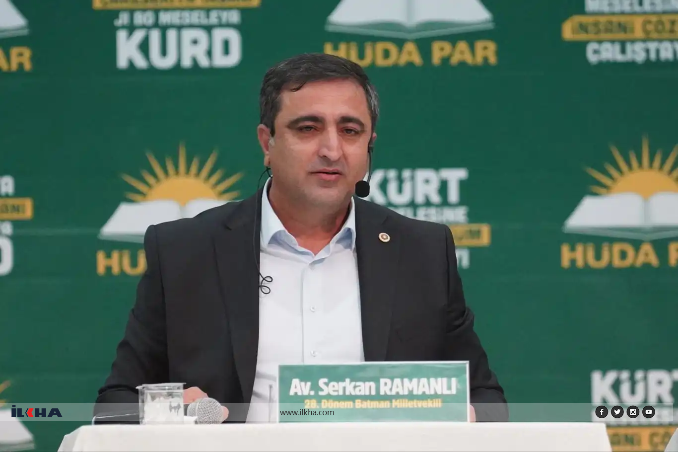 Parlamenterê HUDA PARÊ Serkan Ramanli: Heger Kurd hevparê desthilatdarîyê bibin dê heq û mafê xwe jî bidestbixin