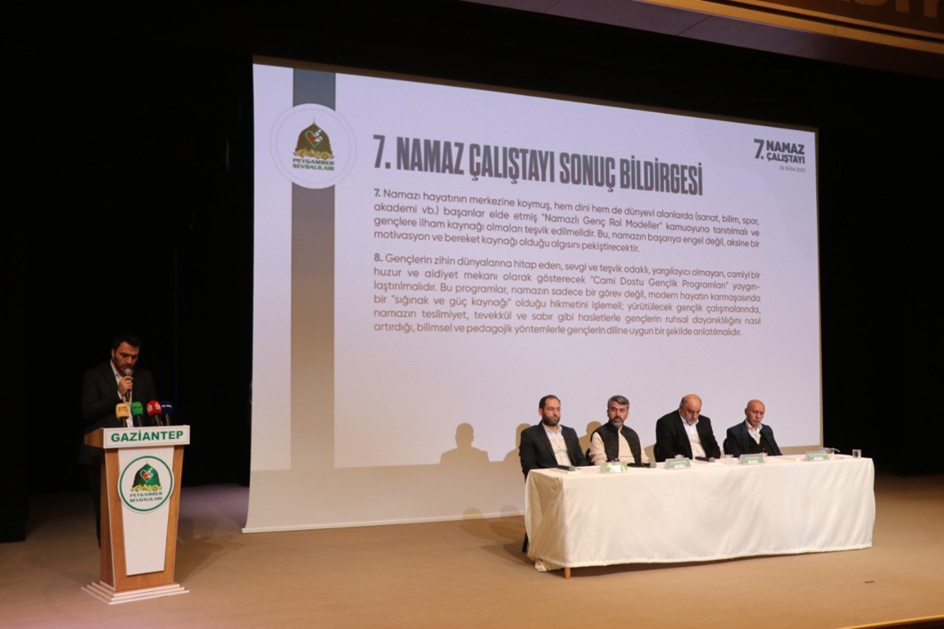 7. Namaz Çalıştayı'nın sonuç bildirgesi açıklandı