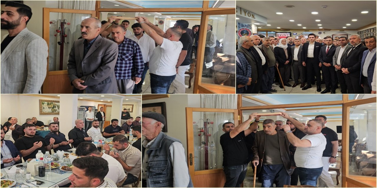 Mardin’in Nusaybin ilçesinde aralarında husumet bulunan iki aile barıştı