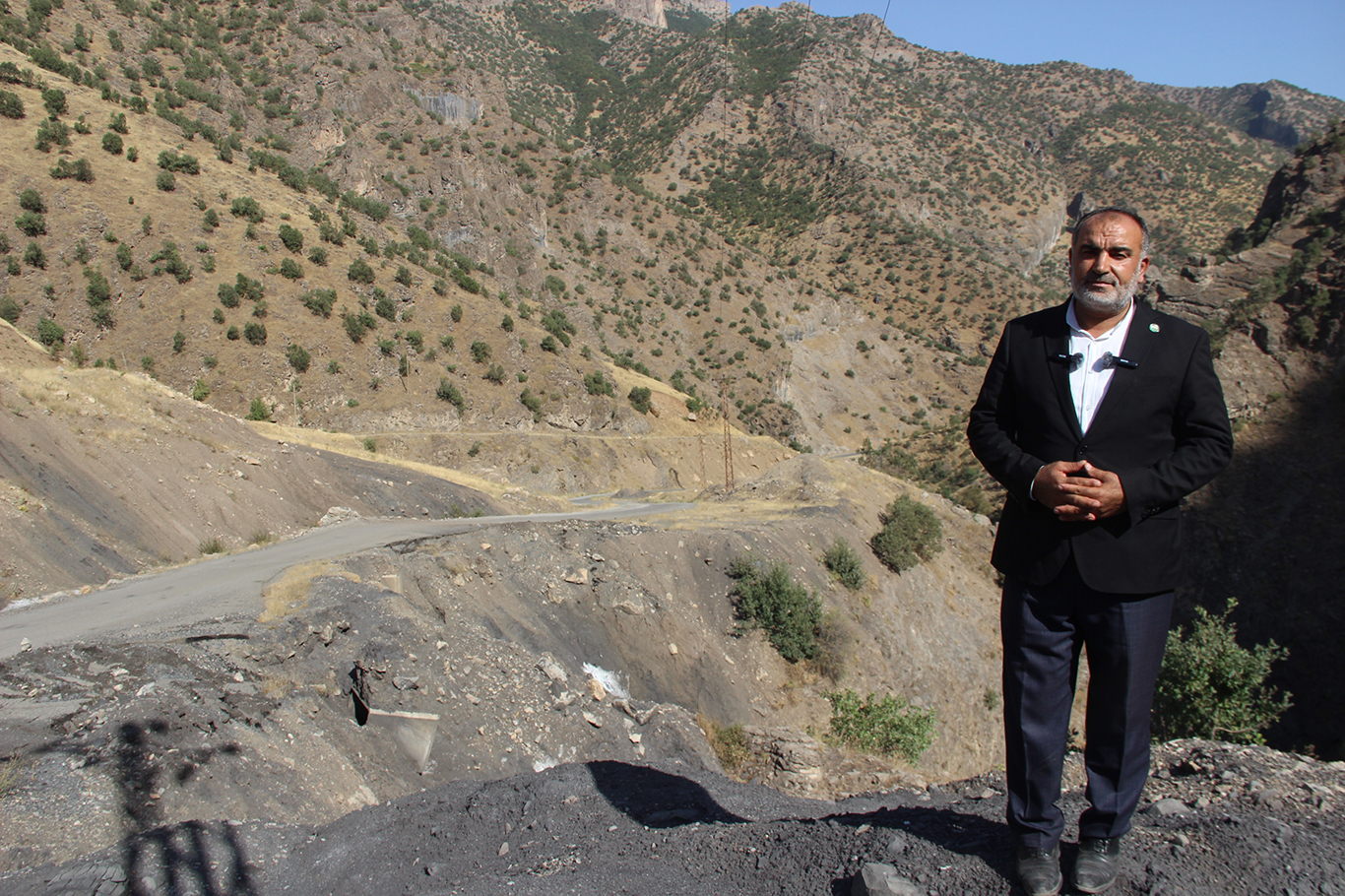 HÜDA PAR: Beytüşşebap’ta kayan köy yolu çözüm bekliyor