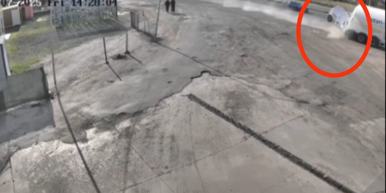 Çınarlı hemşehrilerimizin Ankara'da geçirdiği trafik kazası güvenlik kameralarına yansıdı