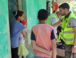 Konya Umut Kervanı'ndan Suriyeli mültecilere yardım