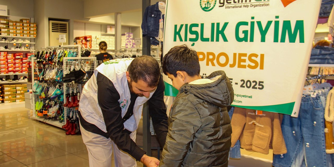 Piştgiriya cilên zivistanê ji bo bi sedan zarokên bê dê û bav û zarokên hewcedar li Dîyarbekirê