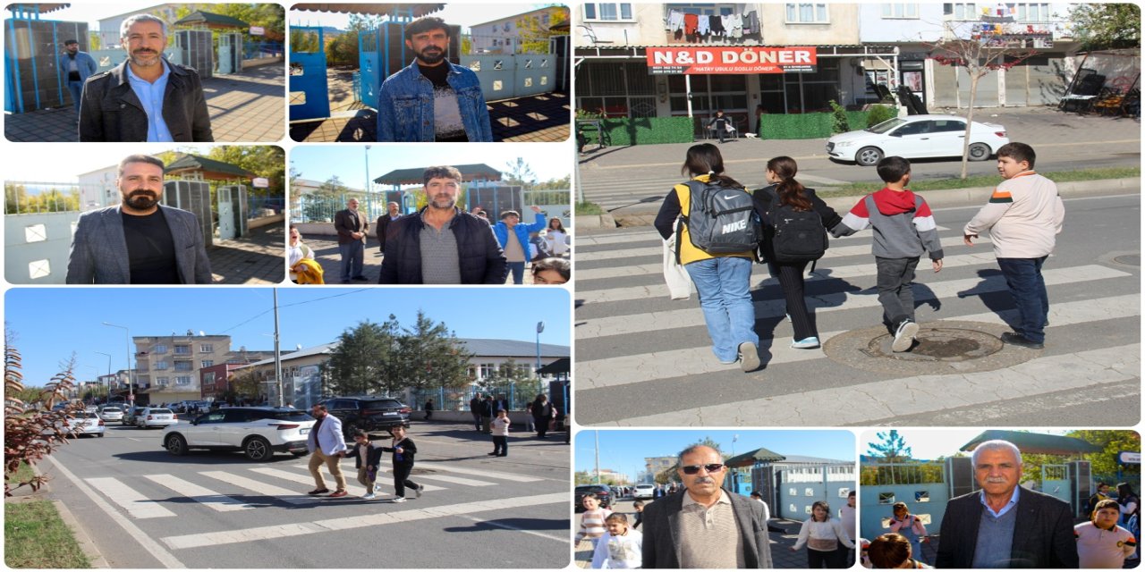 Diyarbakır'ın Çermik ilçesinde velilerin üst geçit talebi: Çocuklarımız her gün ölümle burun buruna