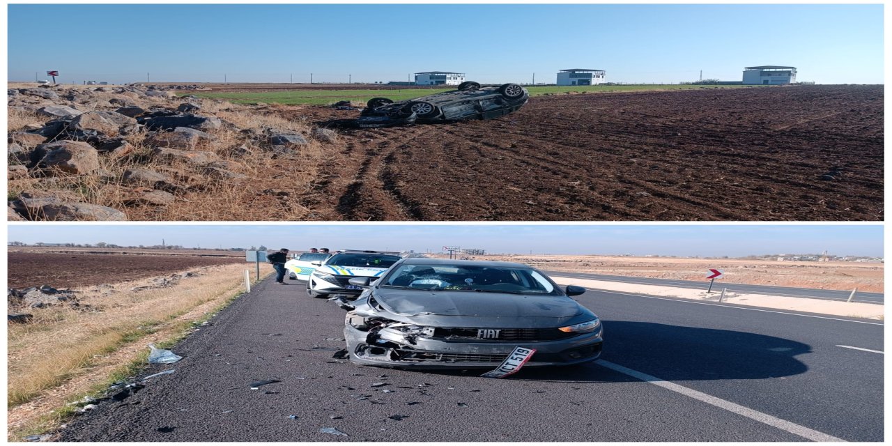 Li Çinarê otomobîlek derbasî şerîta dijberî bû, 3 kes birîndar bûn