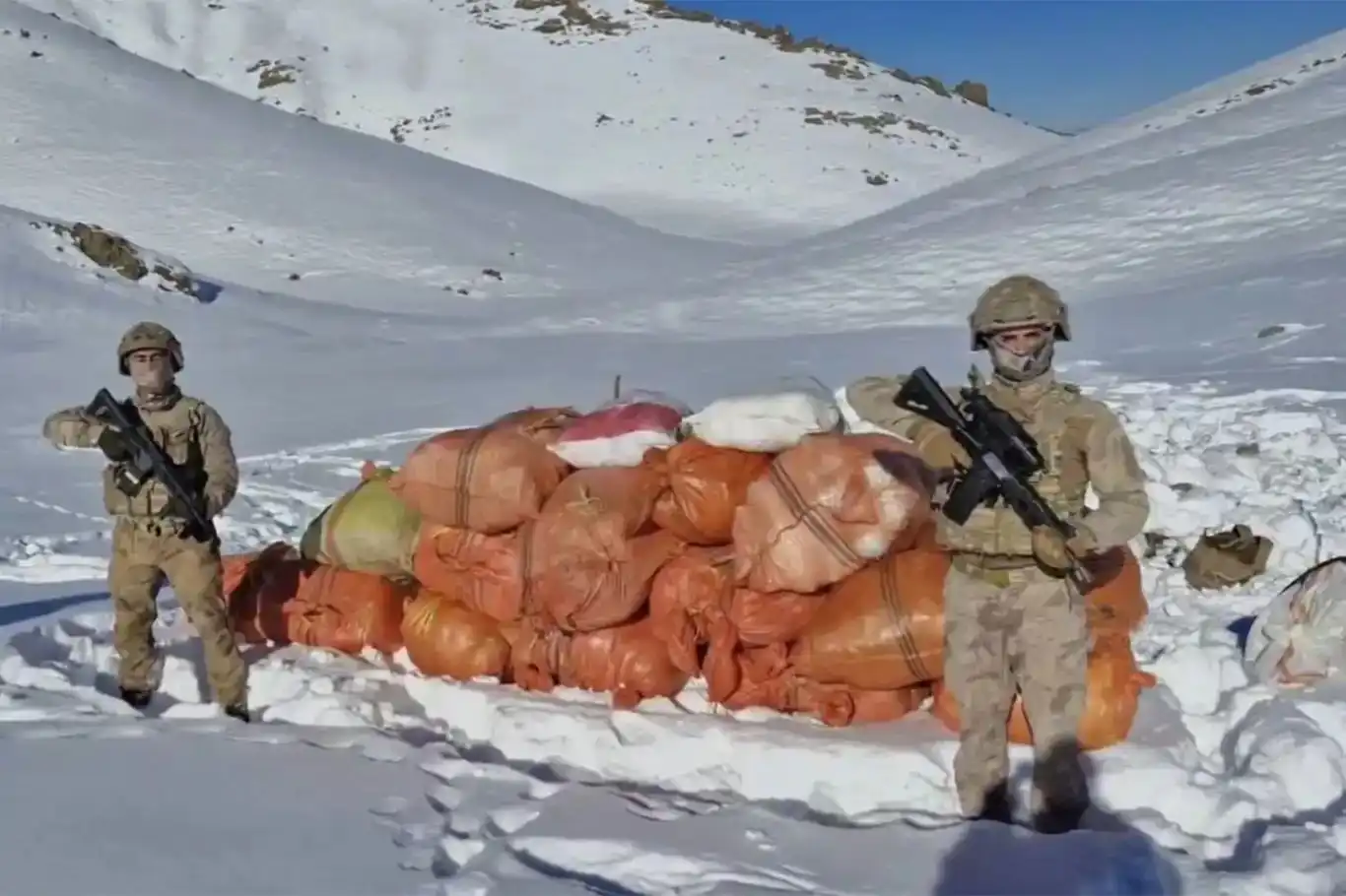 Li Colemêrg û Agirîyê ji tonekî zêdetir tiryak hat bidestxistin