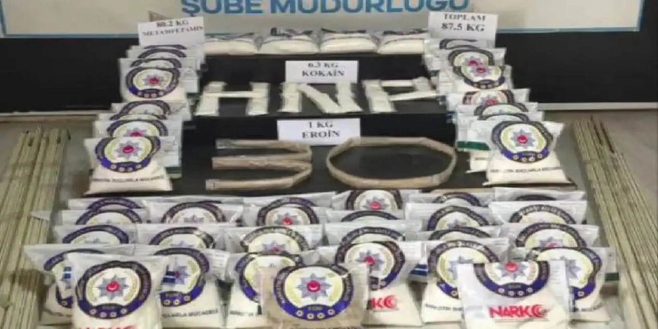 Li Colemêrgê 87 kîlo tiryak hat bidestxistin