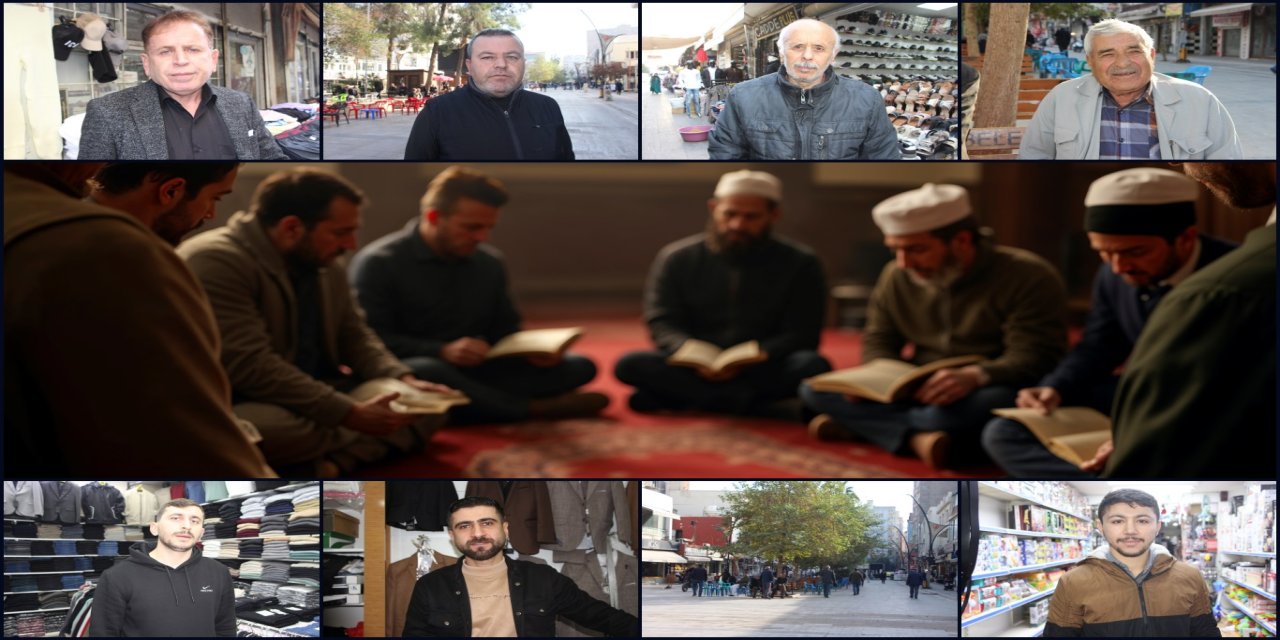 Kızıltepe halkı: Son günlerde ilçemizde yaşanan elim olayların sebebi Kur’an’dan ve sünnetten uzak kalmamızdandır