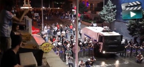 Gezi Parkı böyle boşaltıldı