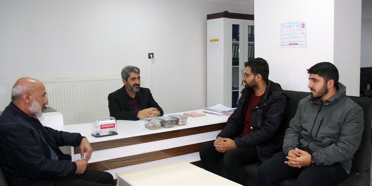 Yetimler Vakfından Bilge Gençlik Kulübüne teşekkür