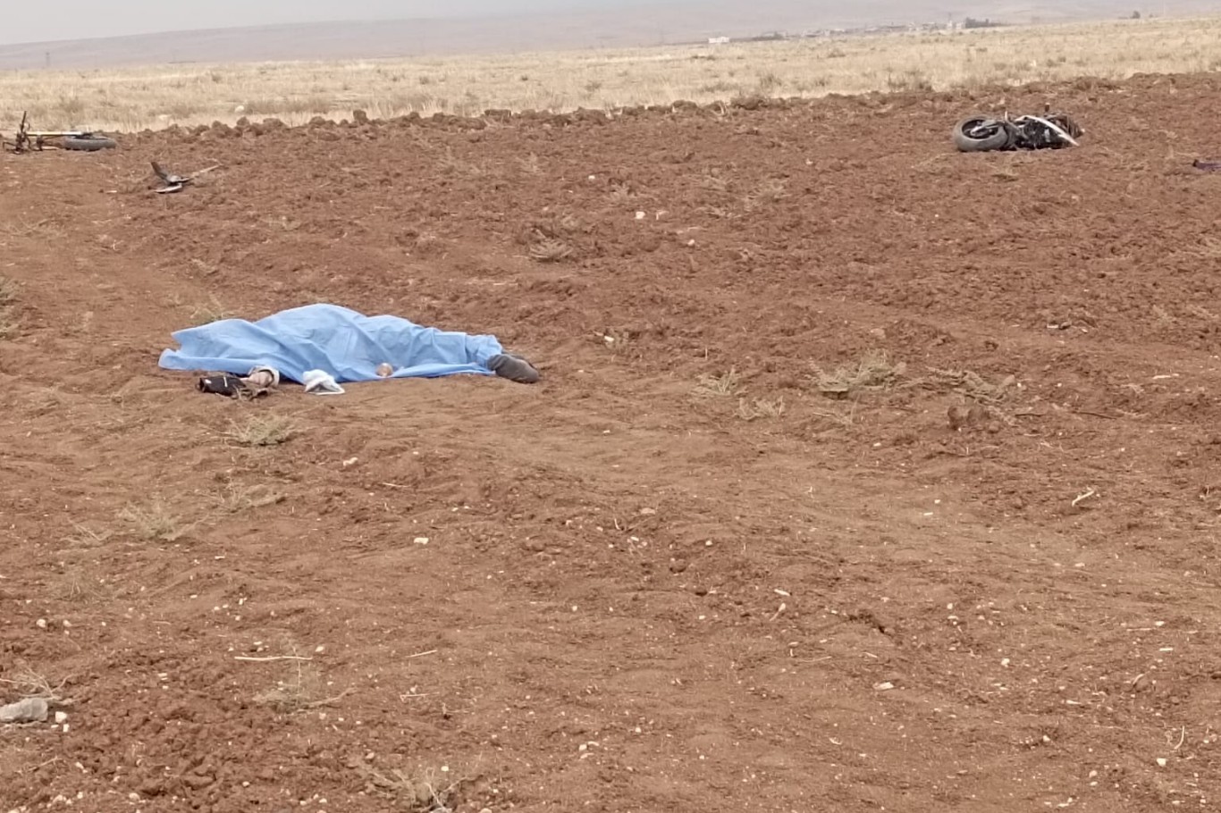 Mardin’in Nusaybin ilçesinde motosiklet kazası: Sürücü hayatını kaybetti